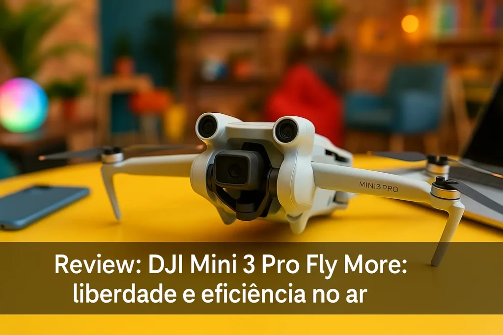 DJI Mini 3 Pro Fly More: liberdade e eficiência no ar