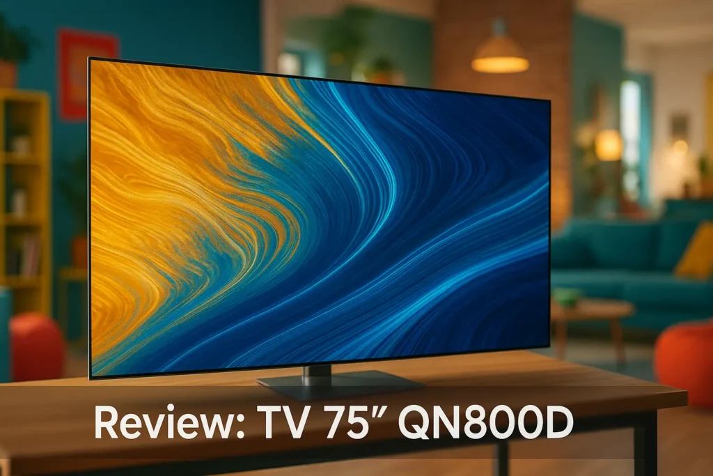 Principais 5 TV 75 polegadas qn800d