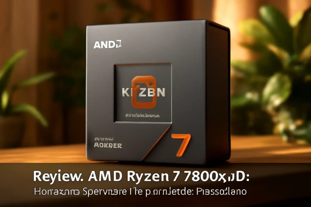 AMD Ryzen 7 7800X3D: Potência e Desempenho para Jogos e Produção