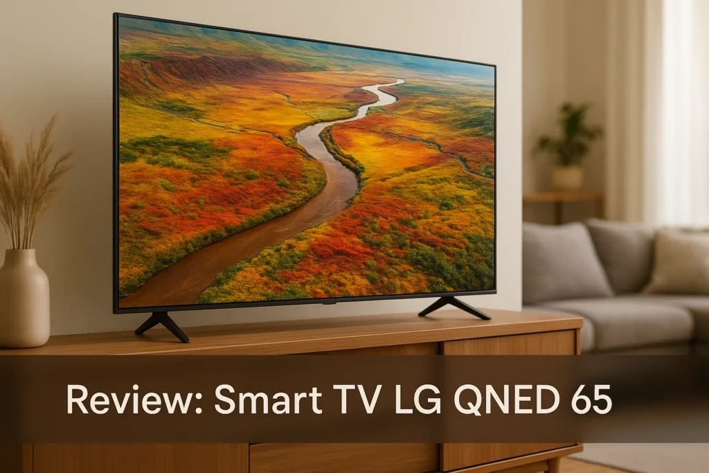 Top Cinco smart TV LG QNED 65