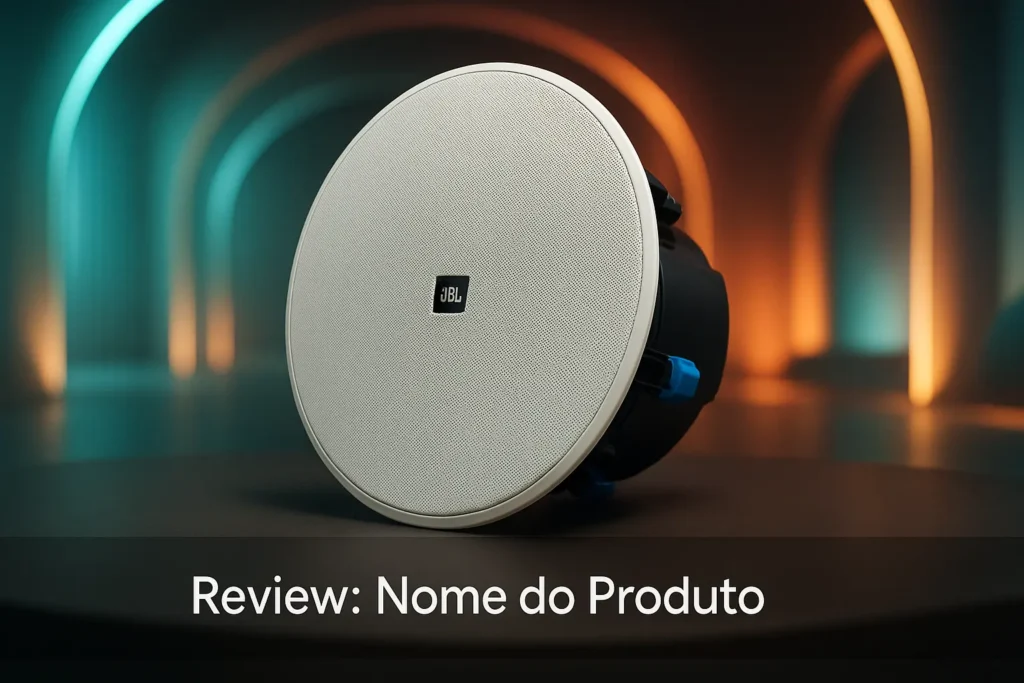 Melhores 5 caixa de som para embutir no gesso JBL