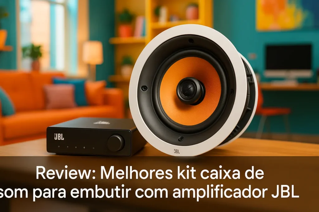Melhores 5 kit caixa de som para embutir com amplificador JBL