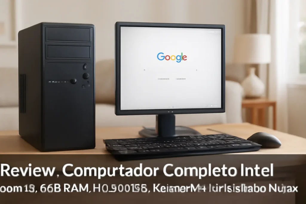 Computador Completo Intel Core i5, 8GB RAM, HD 500GB, Monitor 19" + Kit Teclado e Mouse