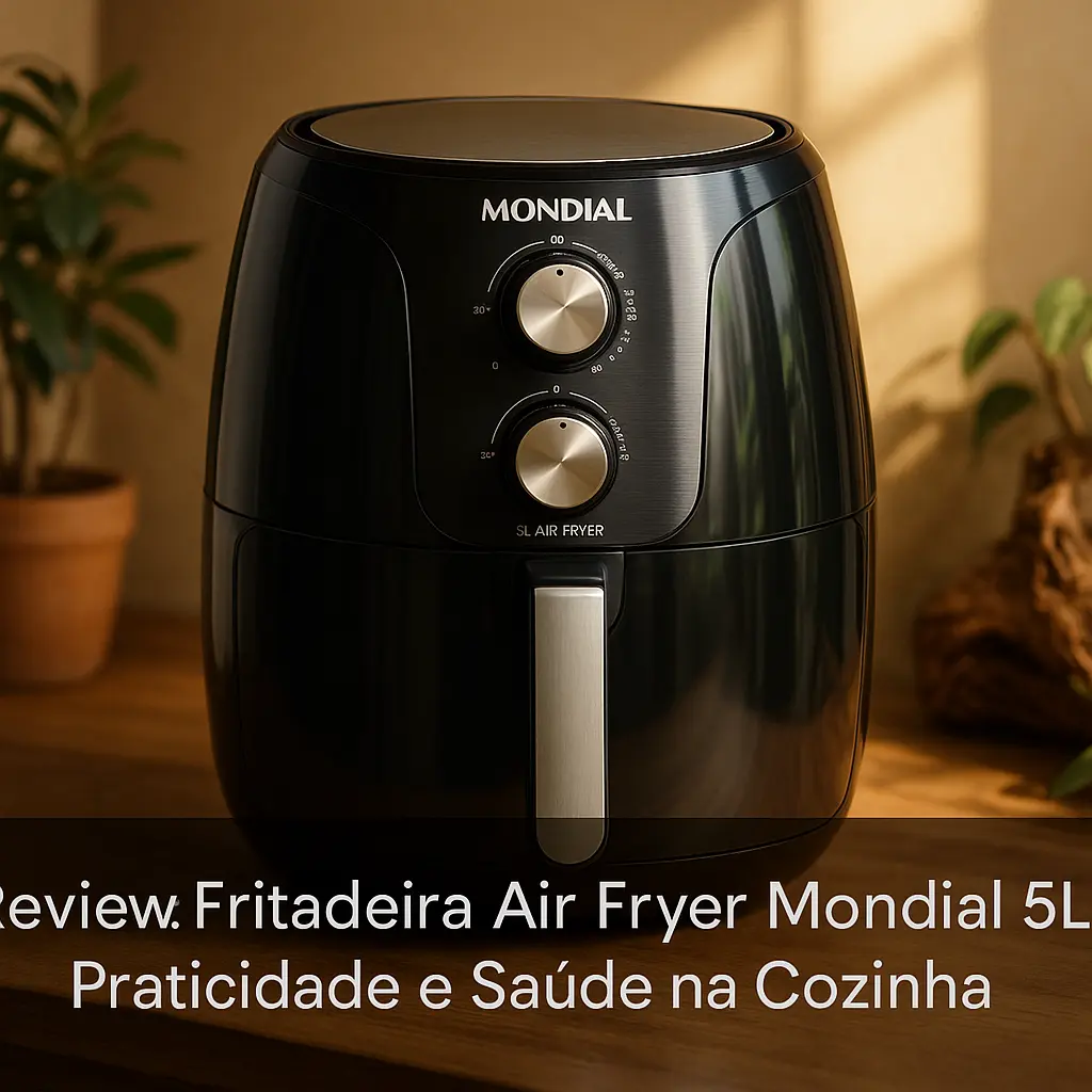 Fritadeira Air Fryer Mondial 5L: Praticidade e Saúde na Cozinha