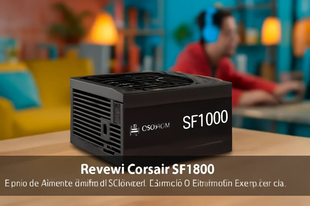 Corsair SF1000 Fonte de Alimentação ATX Platinum – Potência e Desempenho Excepcionais
