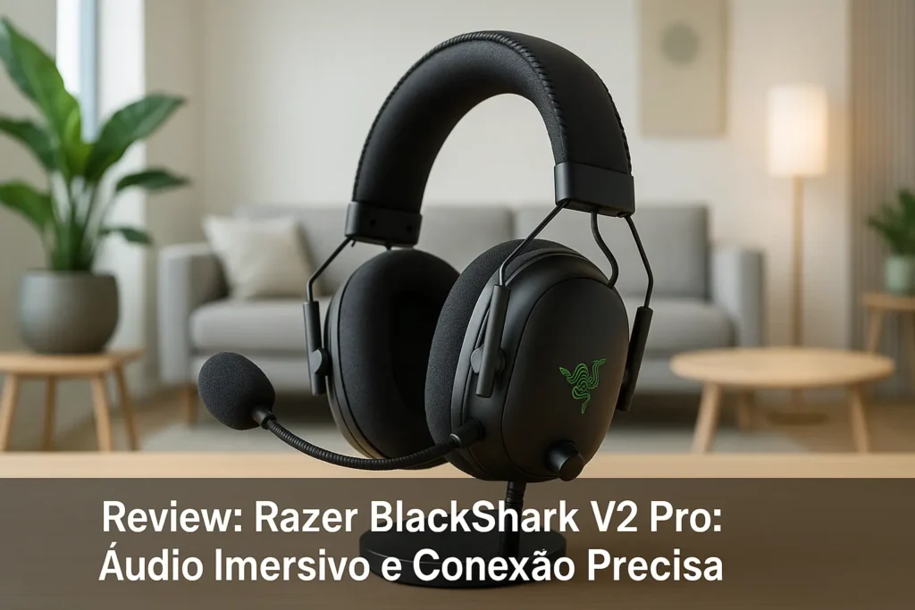 Razer BlackShark V2 Pro: Áudio Imersivo e Conexão Precisa