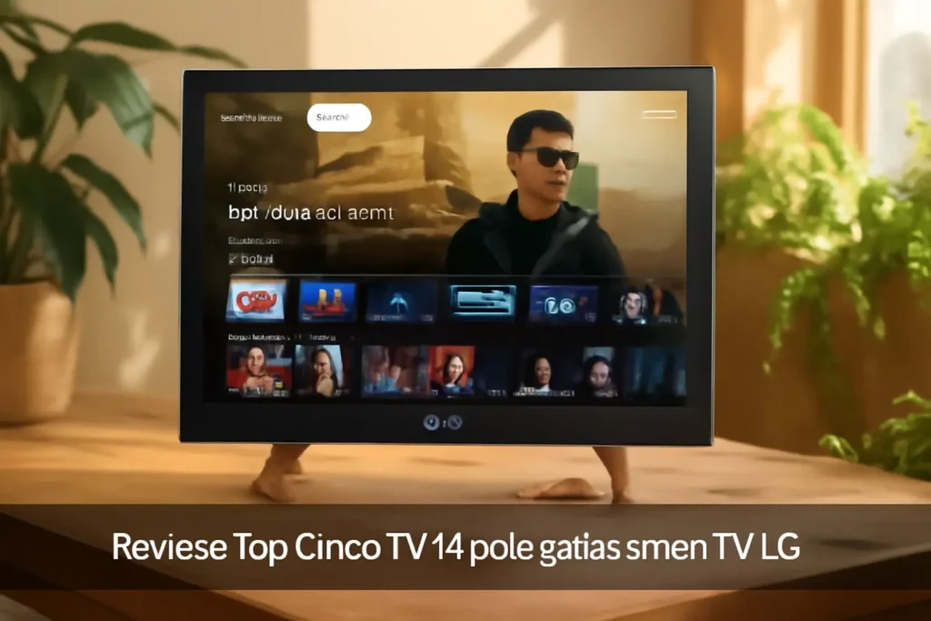 Top Cinco TV 14 polegadas smarTV LG