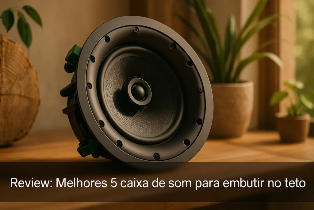 Melhores 5 caixa de som para embutir no teto