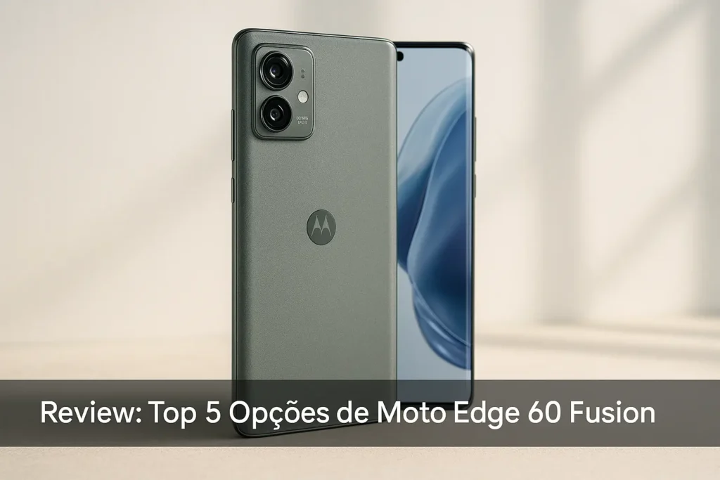 Top 5 Opções de Moto Edge 60 fusion