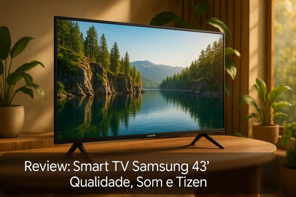 Smart TV Samsung 43": Qualidade, Som e Tizen