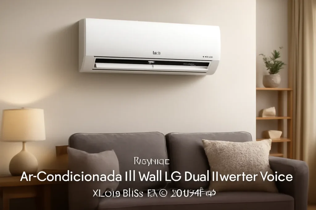 Ar Condicionado Hi Wall LG Dual Inverter Voice 9.000 Btus Frio 220v R-32