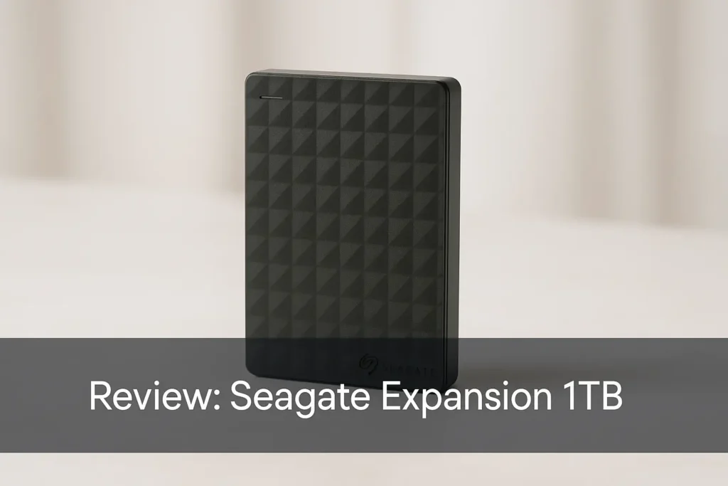 Seagate Expansion 1TB: Portabilidade e Desempenho Instantâneo