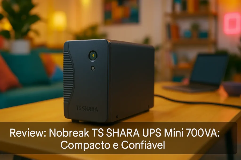 Nobreak TS SHARA UPS Mini 700VA: Compacto e Confiável