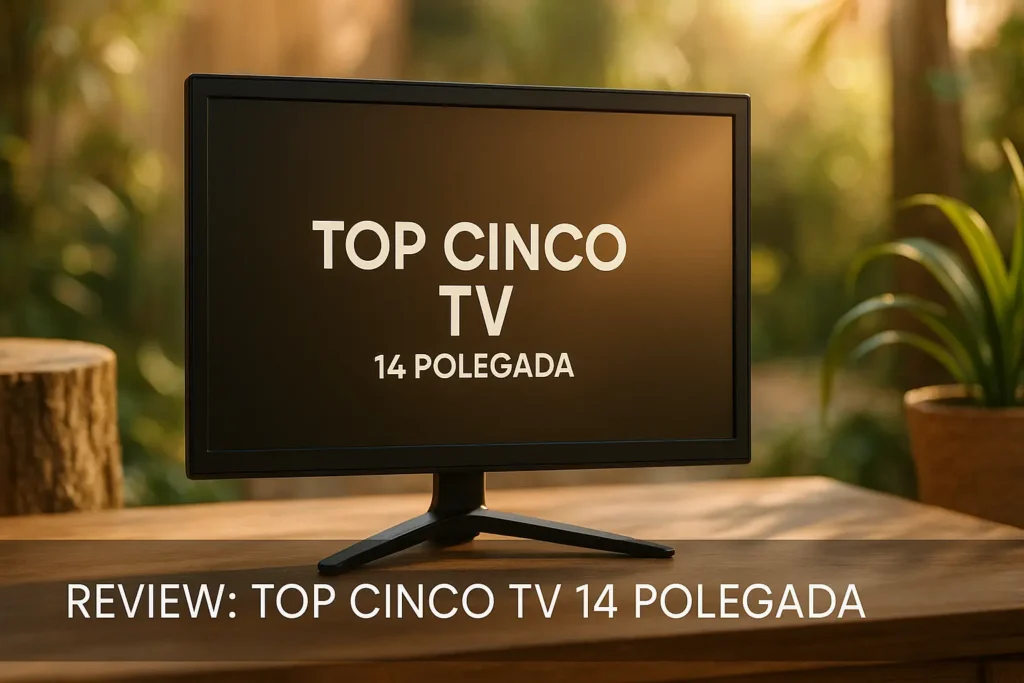Top Cinco TV 14 polegada
