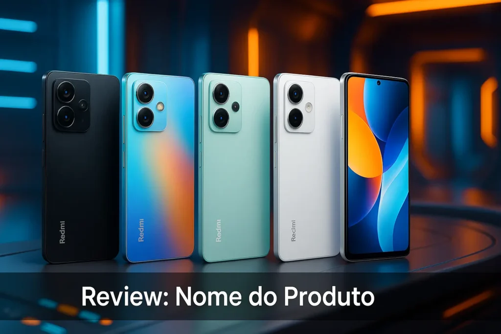 Cinco Principais Modelos de Redmi note 13 android 14
