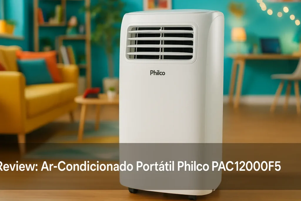 Ar-Condicionado Portátil Philco PAC12000F5: Só Frio, Alta Potência e Mobilidade