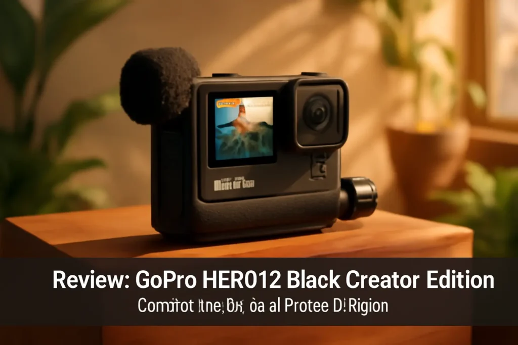 GoPro HERO12 Black Creator Edition: Câmara de Ação à Prova D'Água