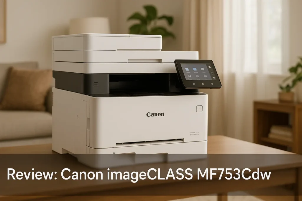 Canon imageCLASS MF753Cdw: multifuncional laser potente e sem fio