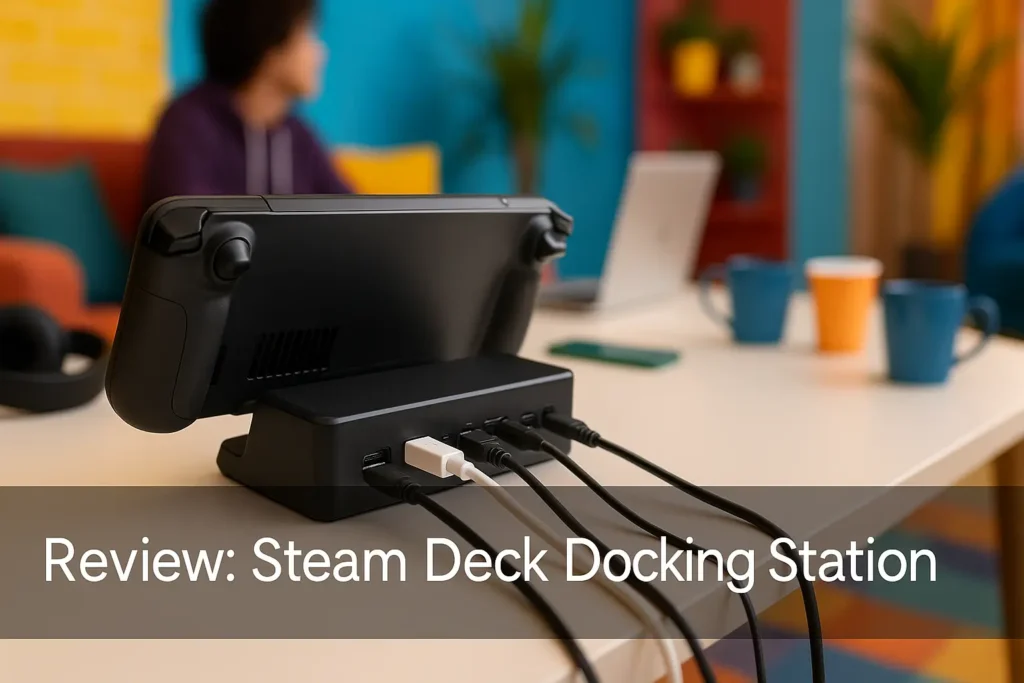 Steam Deck Docking Station: Conectividade, Resfriamento e Praticidade