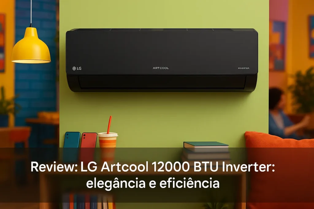 LG Artcool 12000 BTU Inverter: elegância e eficiência