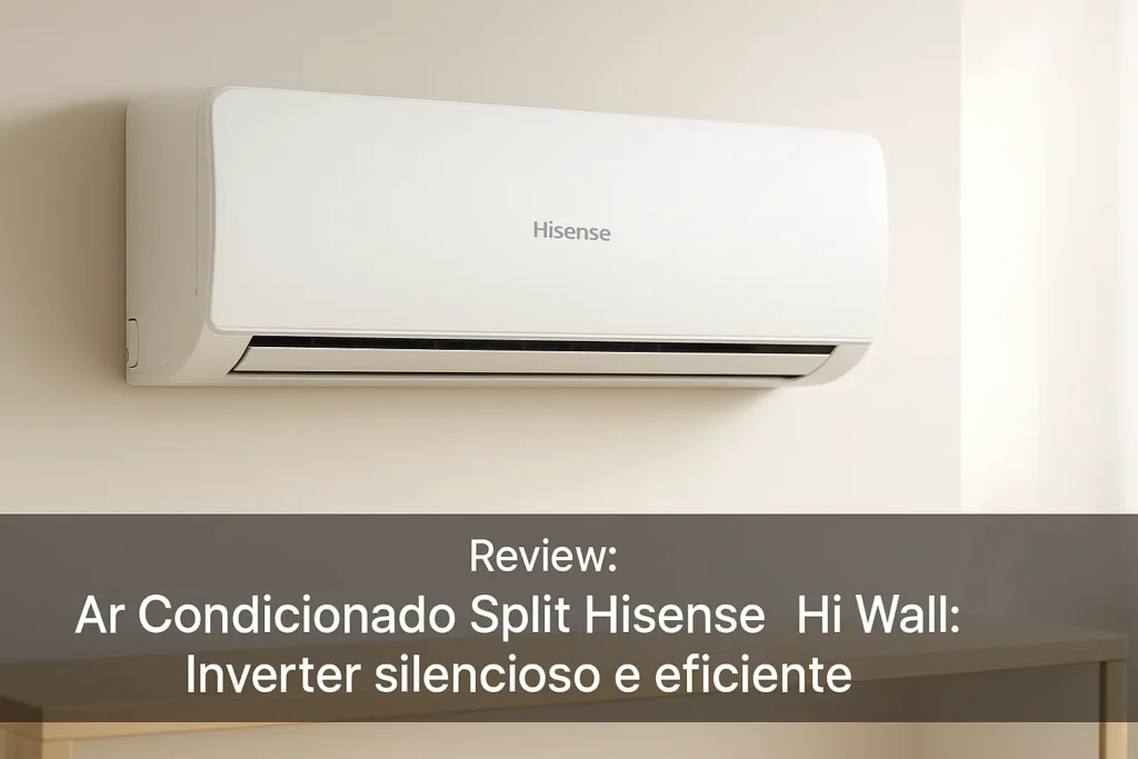 Ar Condicionado Split Hisense Hi Wall: Inverter silencioso e eficiente