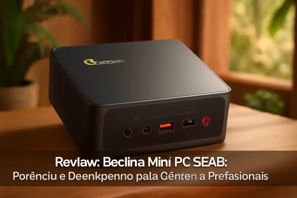 Beelink Mini PC para Jogos SER8: Potência e Desempenho para Gamers e Profissionais