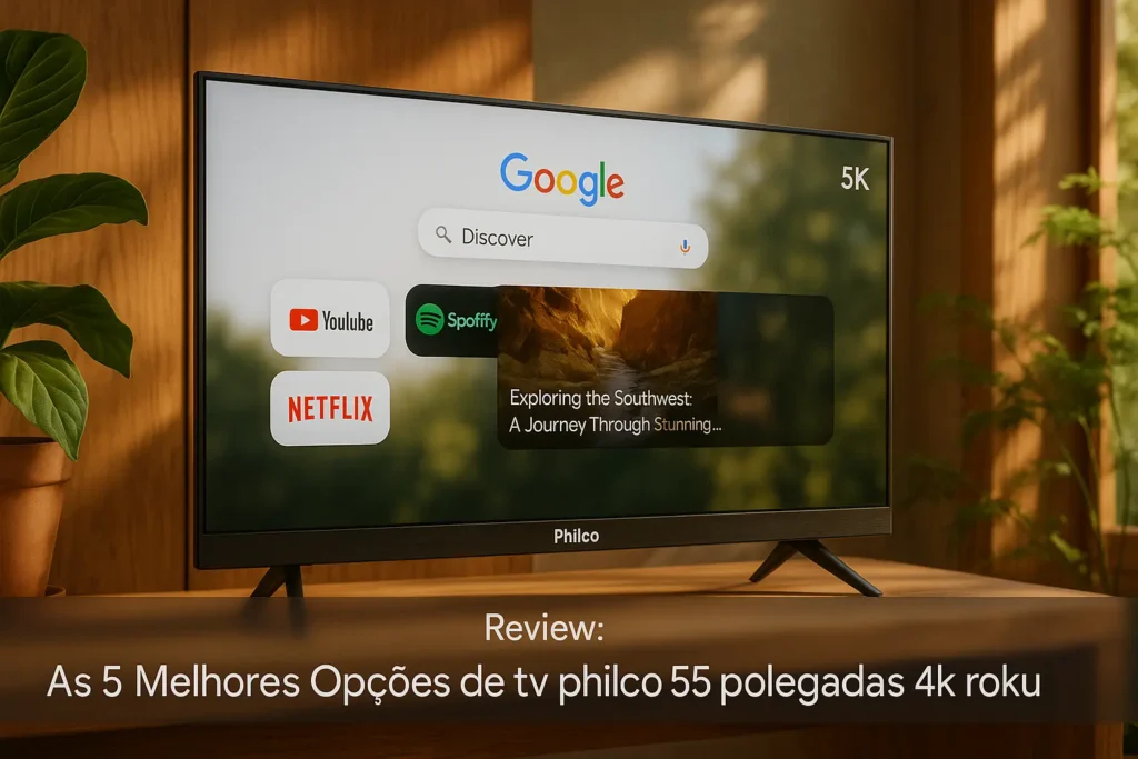 As 5 Melhores Opções de tv philco 55 polegadas 4k roku