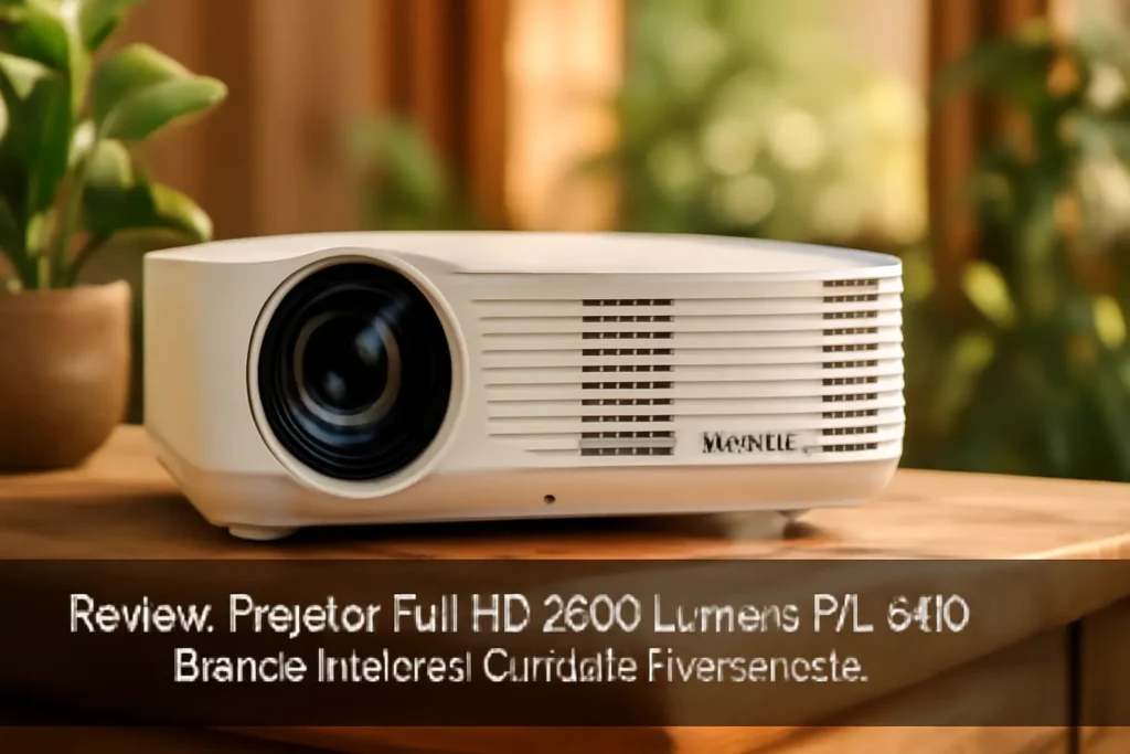 Projetor Full HD 3800 Lumens PFL 6410 Branco Intelbras: Qualidade e Versatilidade
