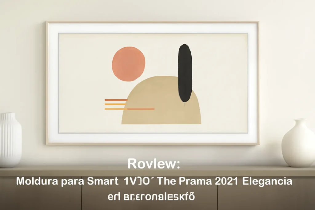 Moldura para Smart TV 55'' The Frame 2021: Elegância e Funcionalidade