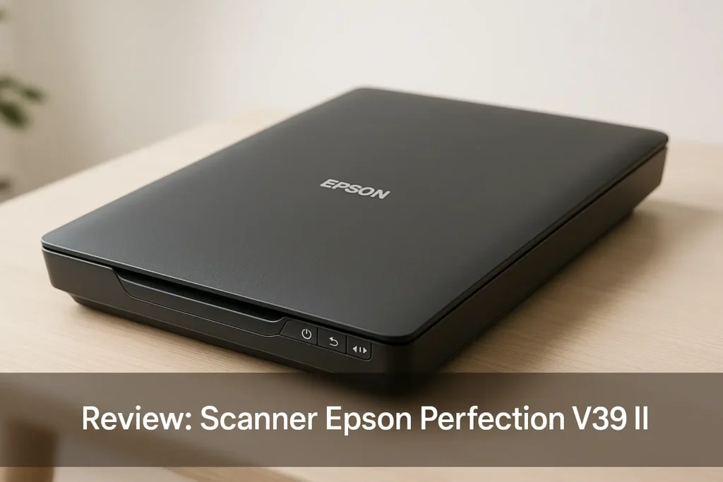Scanner Epson Perfection V39 II: Digitalização com Alta Resolução e Eficiência