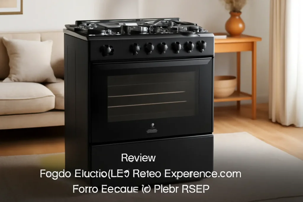 Fogão Electrolux 5 Bocas Experience com PerfectCook360 Preto FE5CP