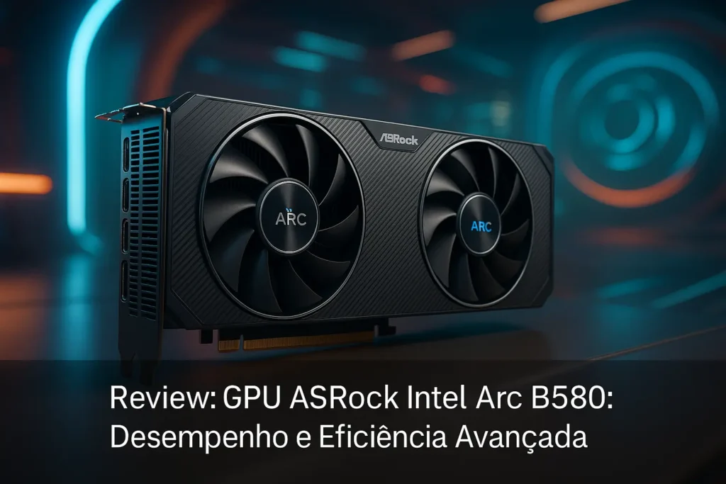 GPU ASROCK Intel Arc B580: Desempenho e Eficiência Avançada