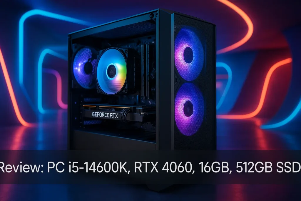 Monte seu PC: i5-14600K, RTX 4060, 16GB, 512GB SSD