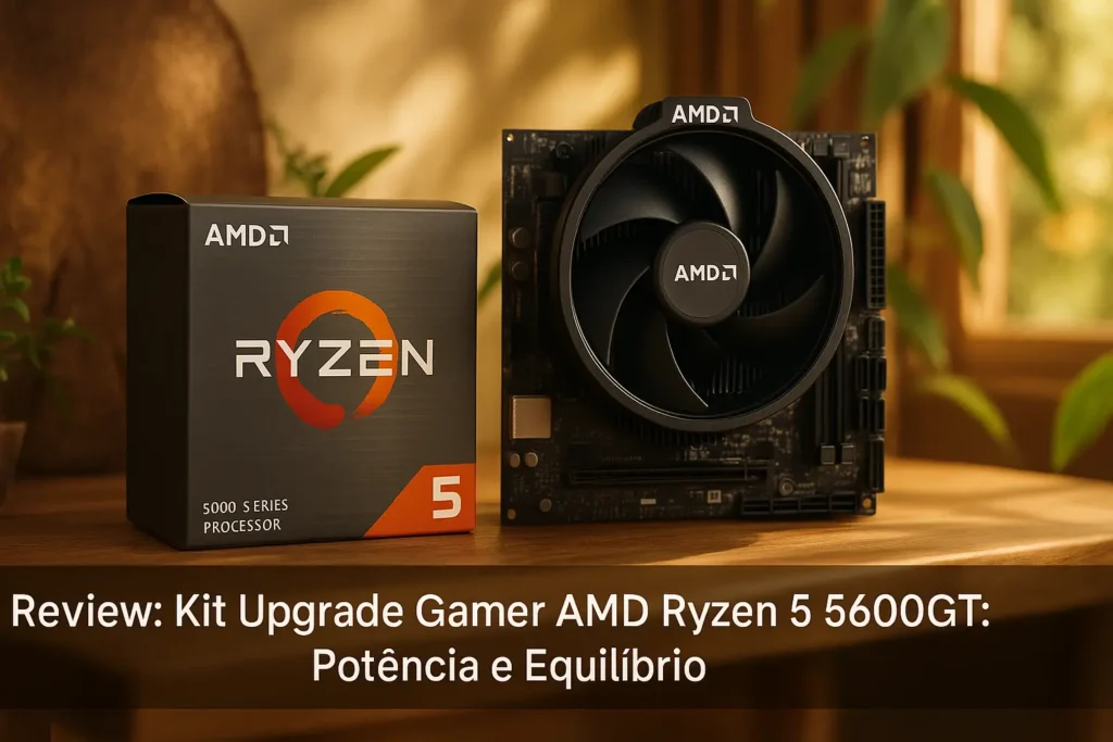 Kit Upgrade Gamer AMD Ryzen 5 5600GT: Potência e Equilíbrio