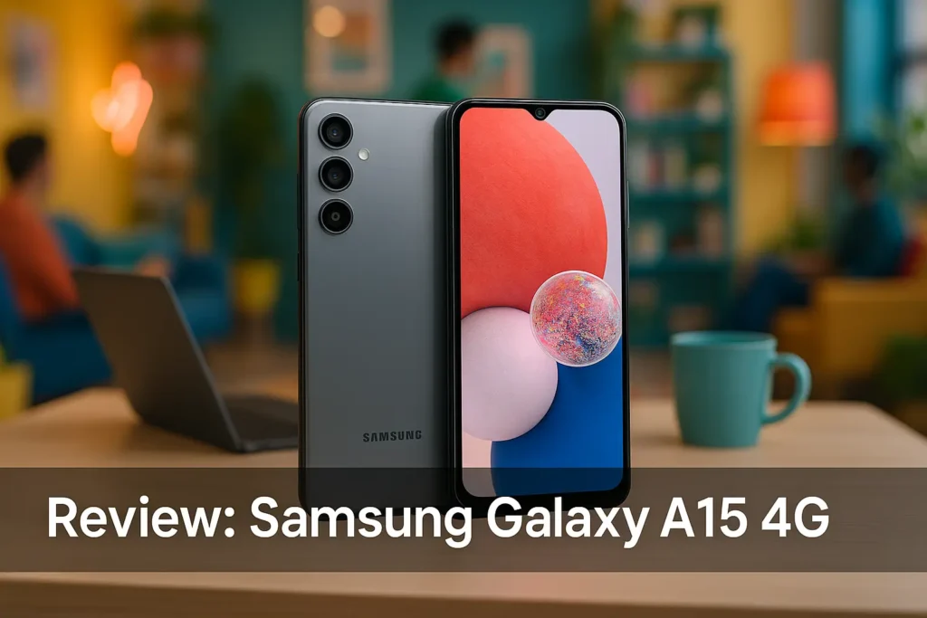 Samsung Galaxy A15 4G: Super AMOLED, Câmeras e Bateria de 5000mAh