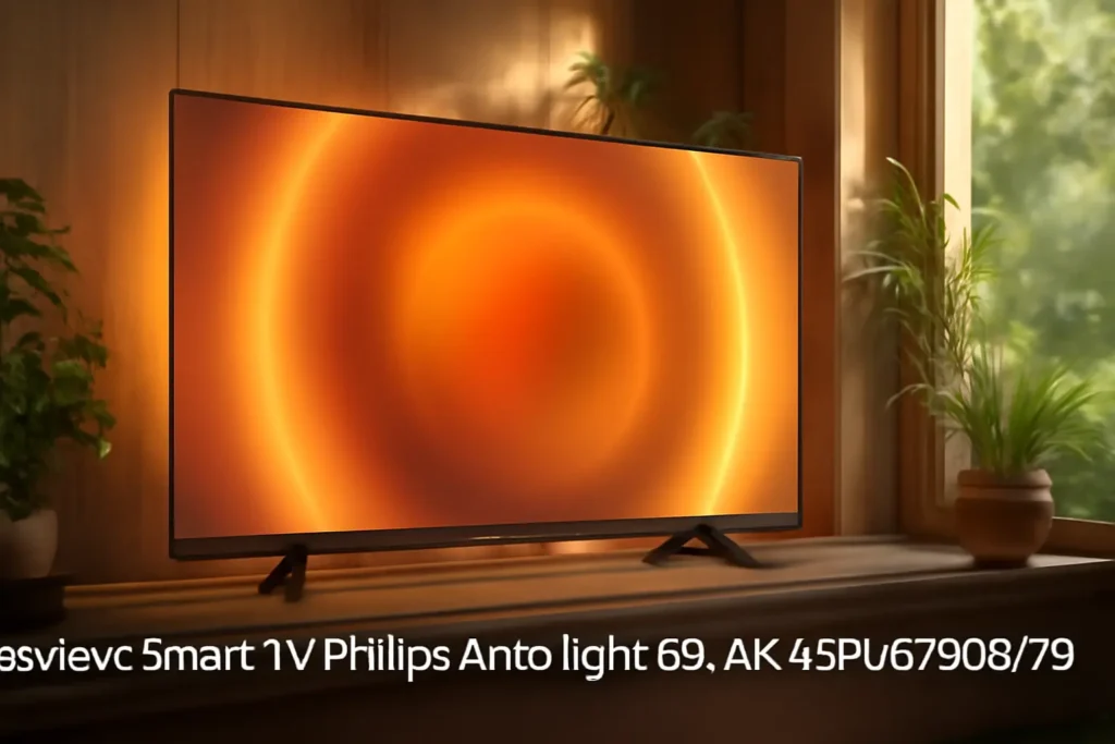Smart TV Philips Ambilight 65" 4K 65PUG7908/79: Google TV, Dolby Vision/Atmos e Conectividade Bluetooth