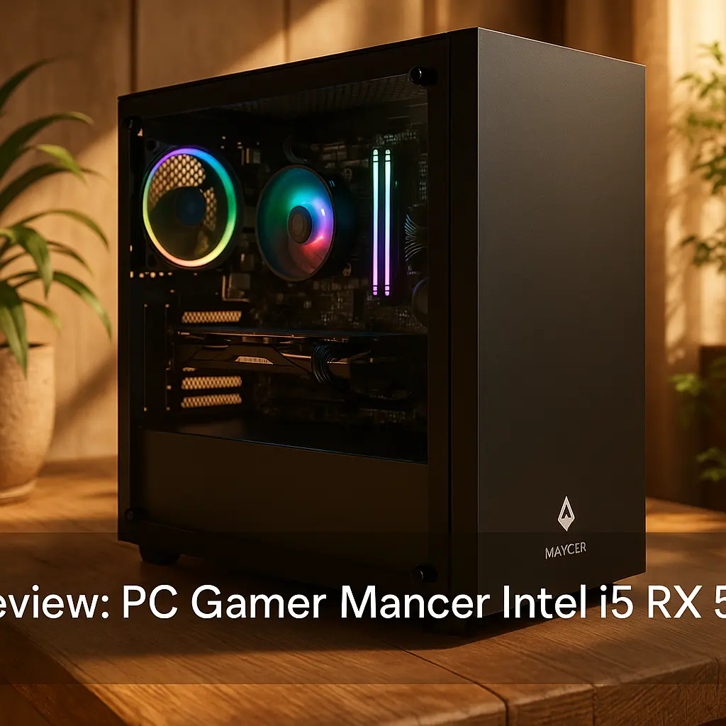 PC Gamer Mancer Intel i5 RX 580: Performance acessível e pronta para jogos