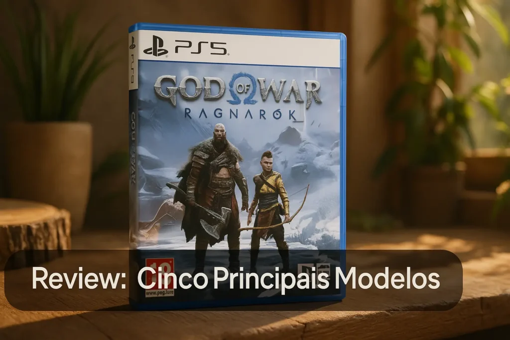 Cinco Principais Modelos de God of War Ragnarök digital PS5