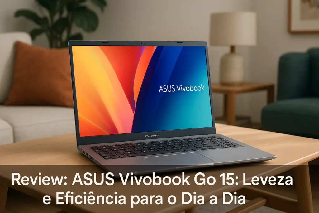 ASUS Vivobook Go 15: Leveza e Eficiência para o Dia a Dia