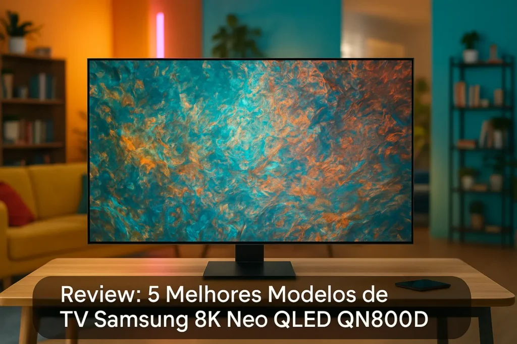 5 Melhores Modelos de TV Samsung 8k neo qled qn800d