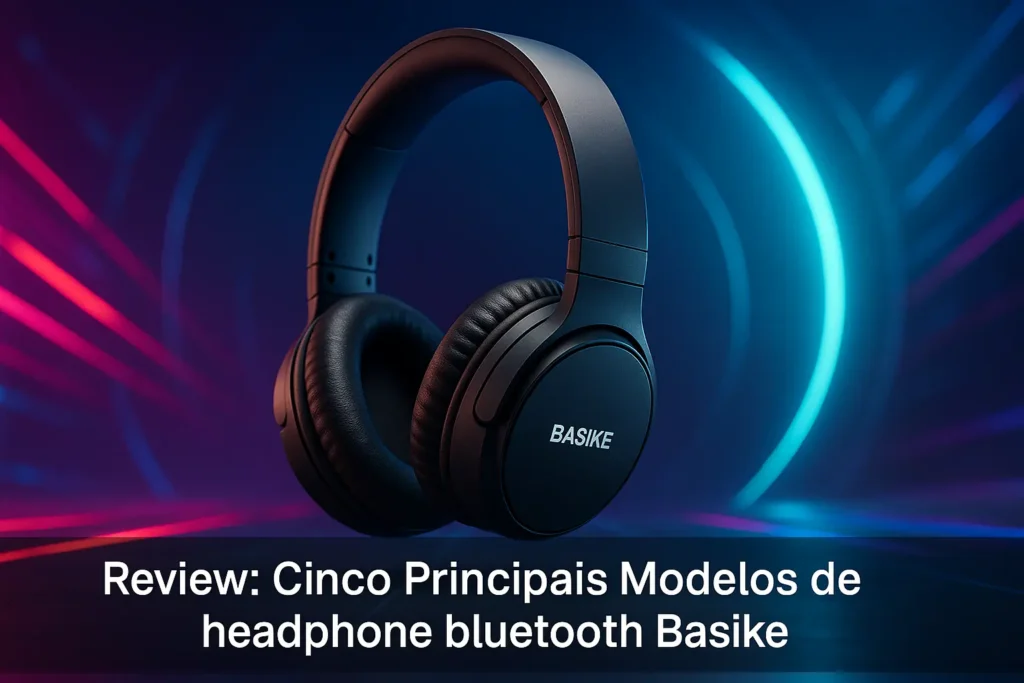 Cinco Principais Modelos de headphone bluetooth Basike