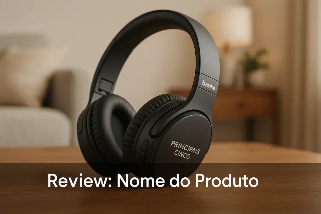 Principais Cinco Basike fone de ouvido bluetooth