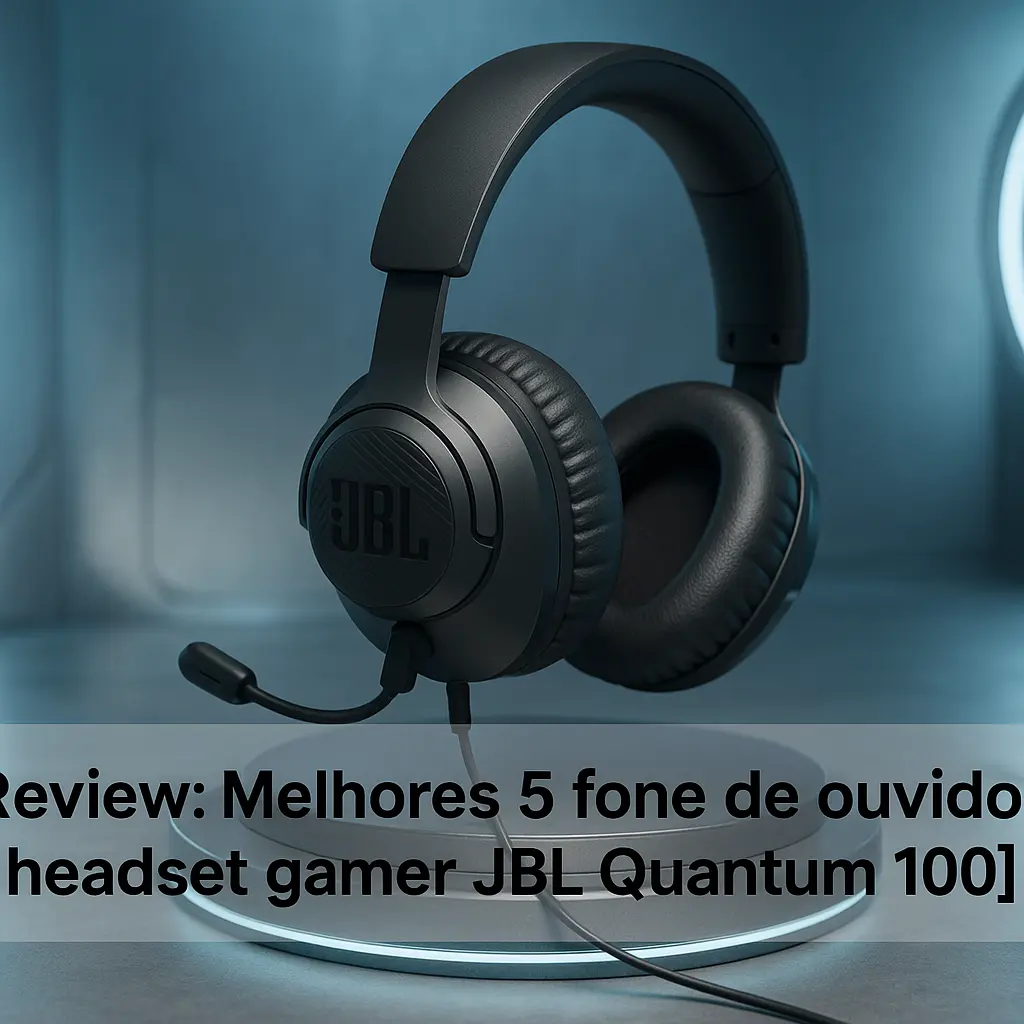 Melhores 5 fone de ouvido headset gamer JBL quantum 100