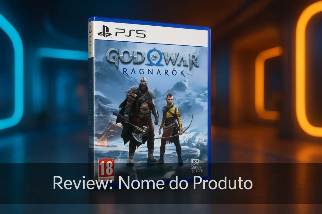 5 Melhores Modelos de jogo PS5 playstation God of War ragnarok