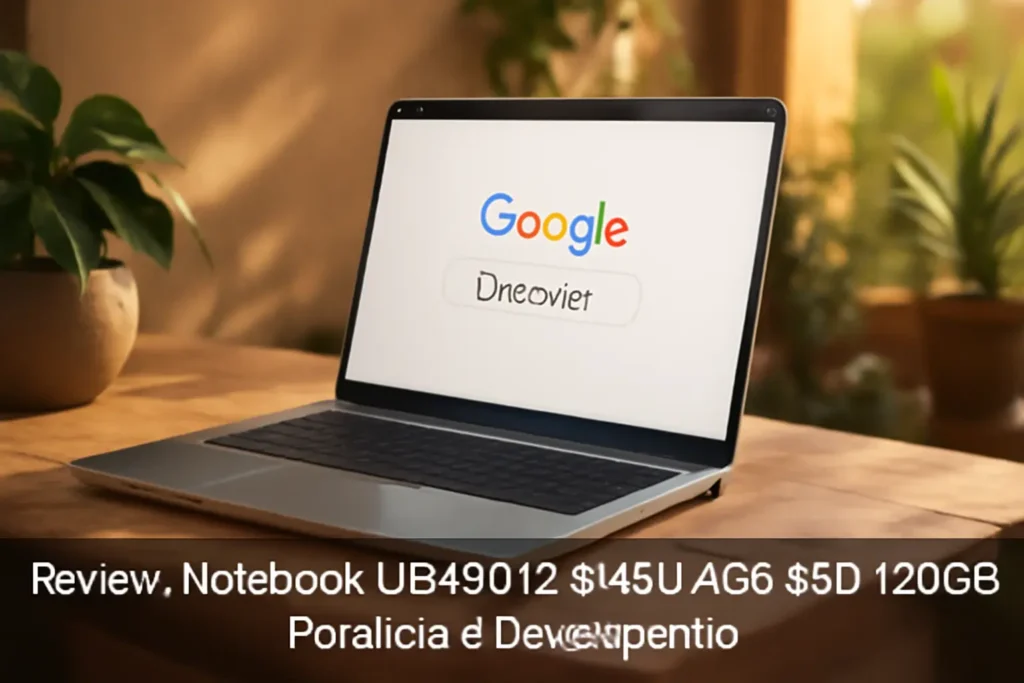 Notebook UB490 I3 8145U 4 GB SSD 120GB: Potência e Desempenho