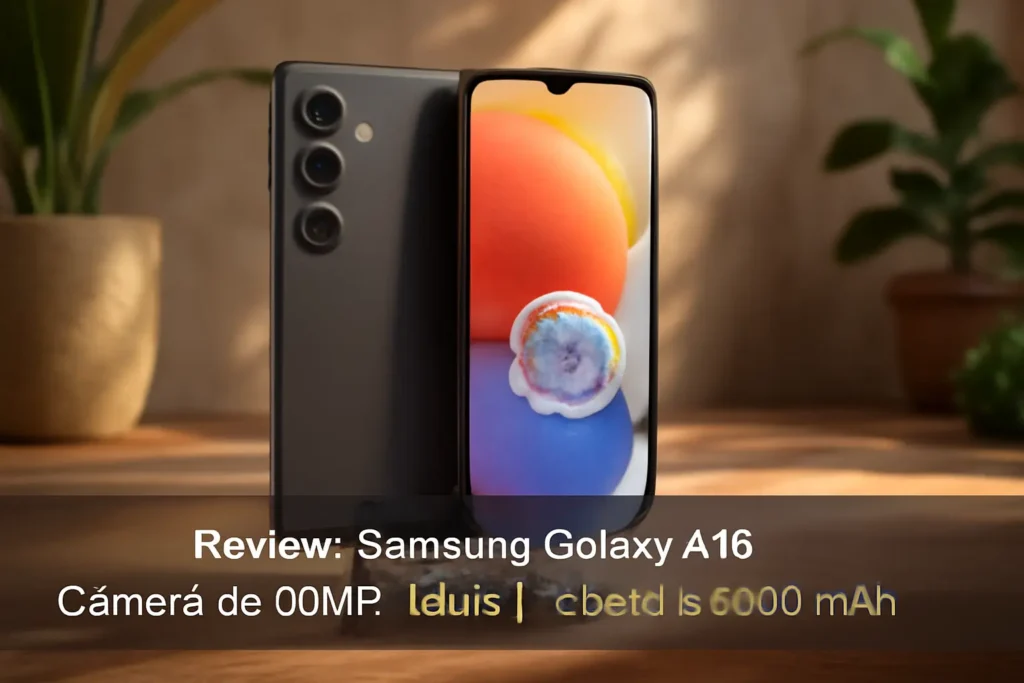Celular Samsung Galaxy A16: Câmera de 50MP, Tela 6.7" e Bateria 5000 mAh
