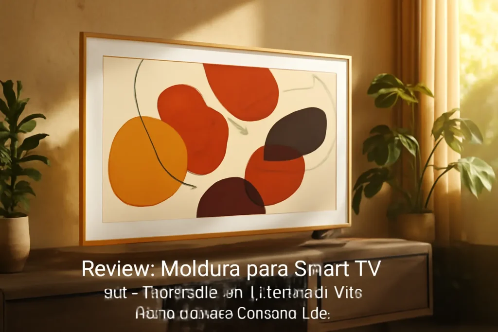 Moldura para Smart TV 65" The Frame 2021: Estilo e Funcionalidade para Sua Casa