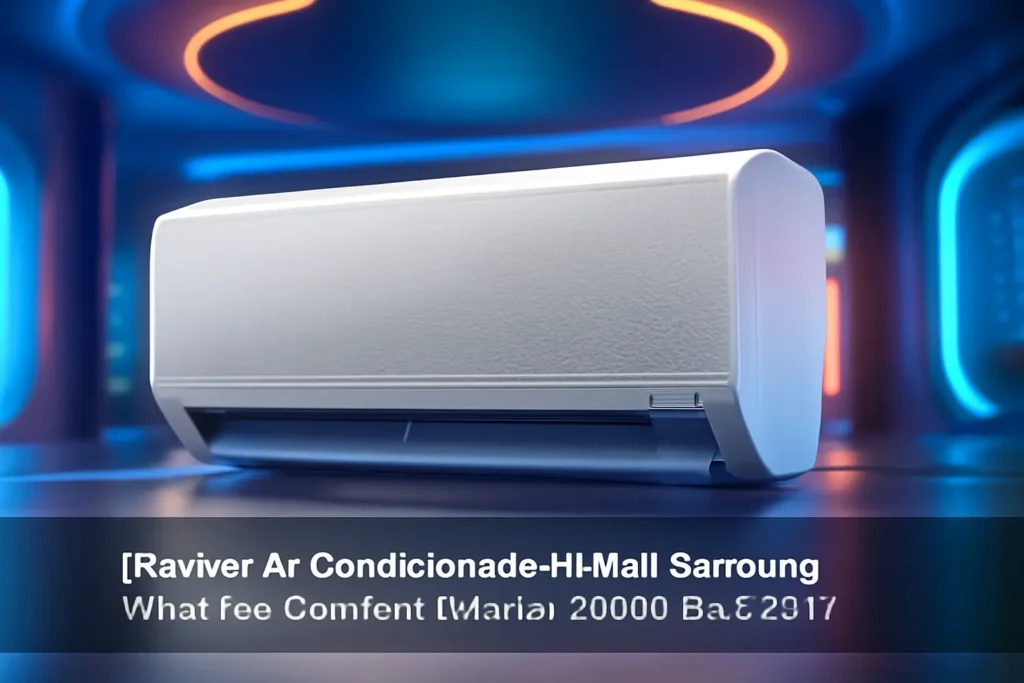 Ar Condicionado Hi Wall Samsung WindFree Connect Inverter 22.000 Btus Frio 220v: Tecnologia e Conforto em Sua Casa
