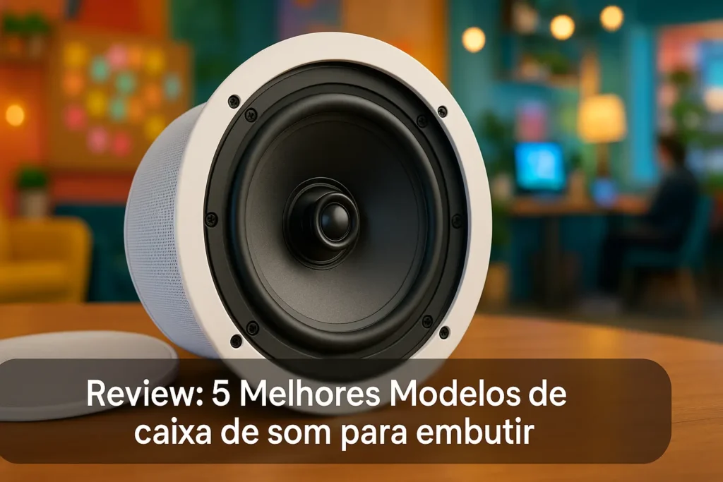 5 Melhores Modelos de caixa de som para embutir