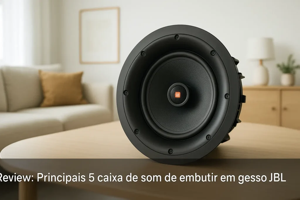 Principais 5 caixa de som de embutir em gesso JBL